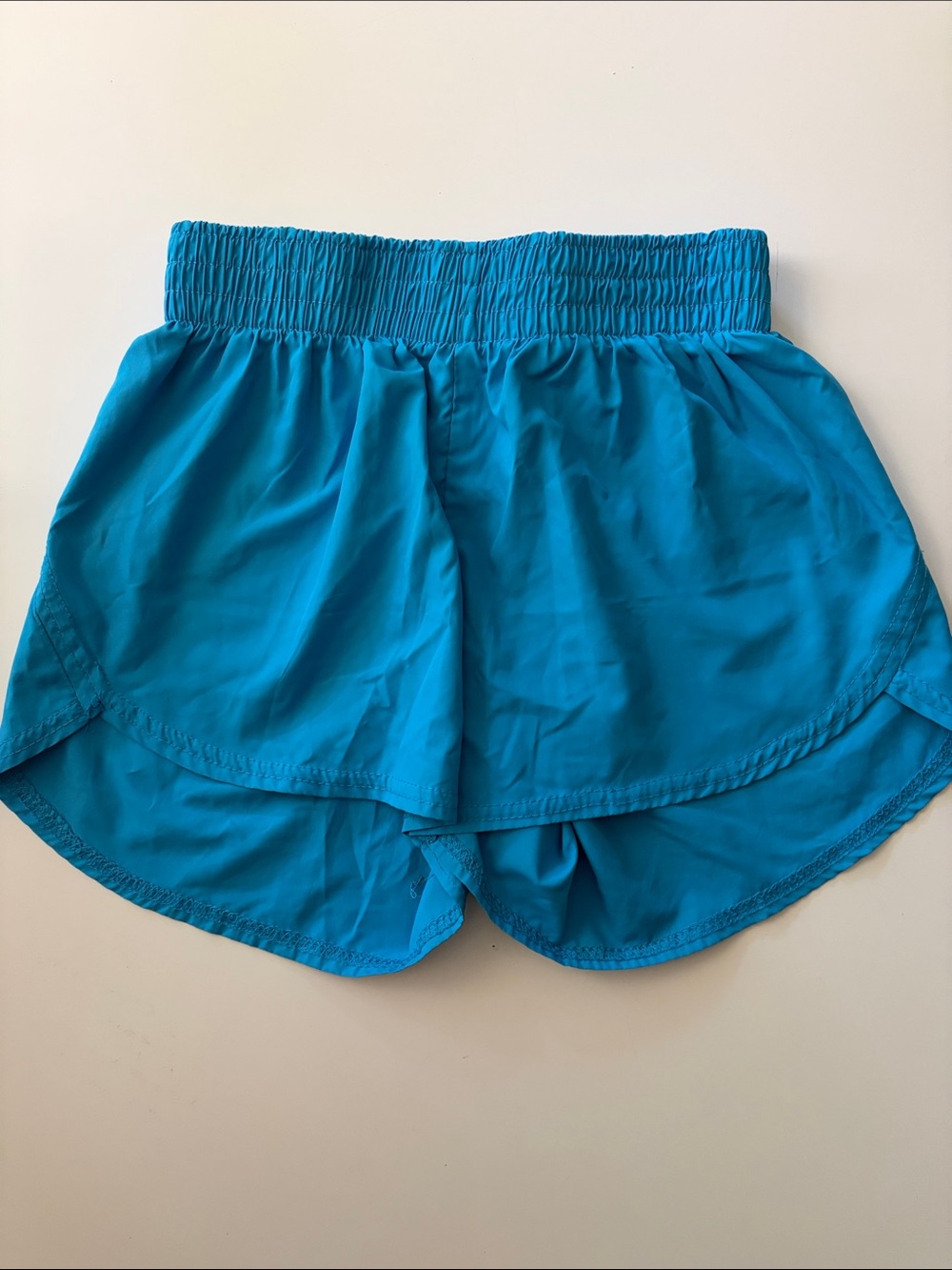 EUC Azarhia Girls turquoise blue shorts 10/12